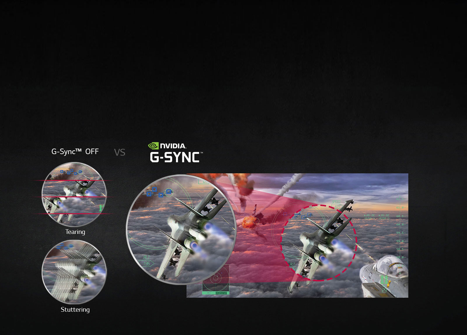 Fluid Gaming Motion with G-Sync™ Technology<br>1