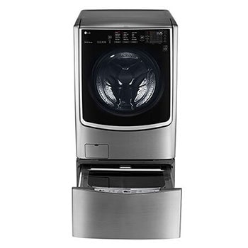 21kg+ 12kg Wash Two Load with LG TWINWash™ Washing Machine
